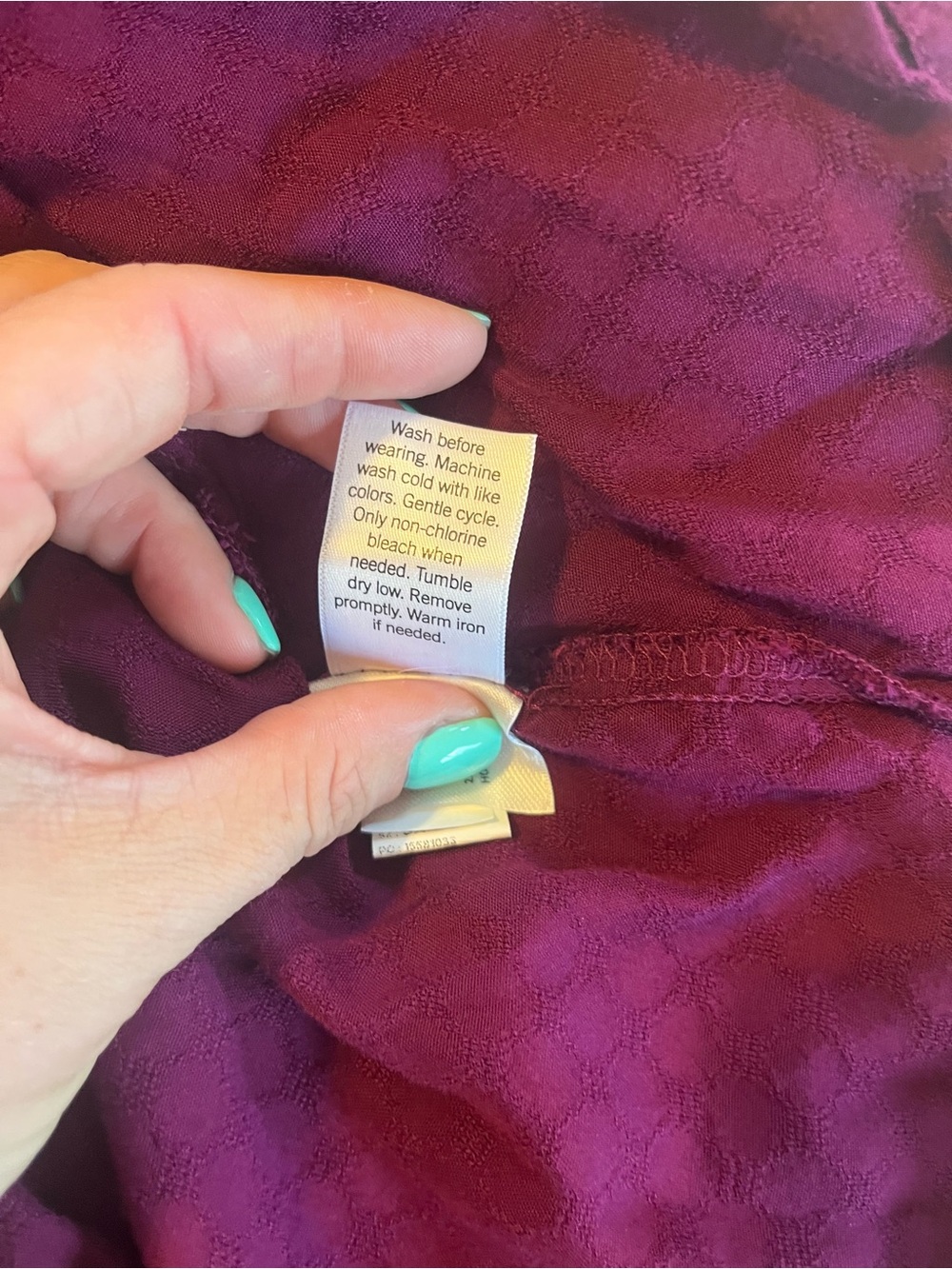 Croft & Barrow Smocked Dress - Picture 6 of 6